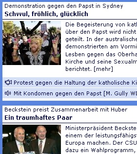 Kann Ratzinger noch CSU wählen?